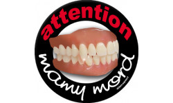 Mamy mord (10x10cm) - Autocollant(sticker)