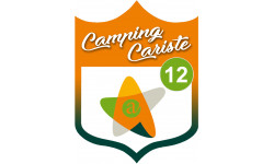 Camping car Aveyron 12 - 20x15cm - Autocollant(sticker)