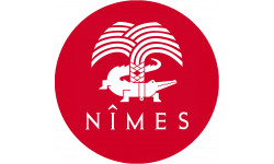 Nîmes - 20cm - Autocollant(sticker)