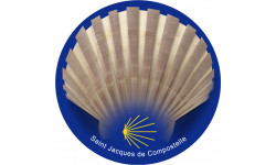  Saint-Jacques-de-Compostelle - 15cm - Autocollant(sticker)