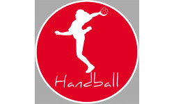 Handball - 10cm - Autocollant(sticker)