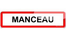 Autocollant (sticker): Manceau et Mancelle