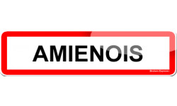Autocollant (sticker): Amienois et Amienoise