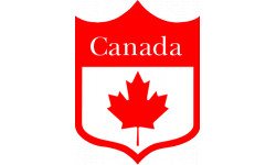 Autocollant (sticker): Blason Canada